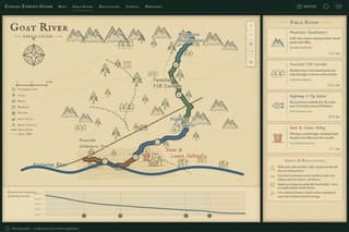 Coded Goat River fantasy field map implementation