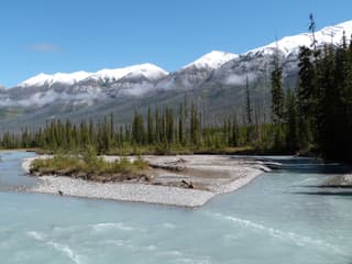 The Vermilion River near the Simpson River trailhead, Kootenay National Park